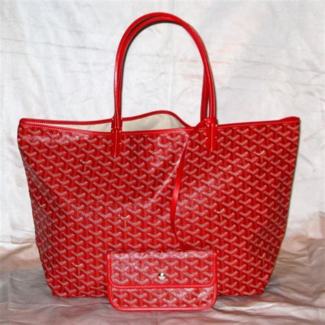 sac goyard saint louis rouge|sac goyard occasion.